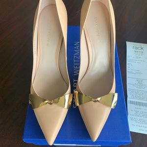 Stuart Weitzman blush pumps